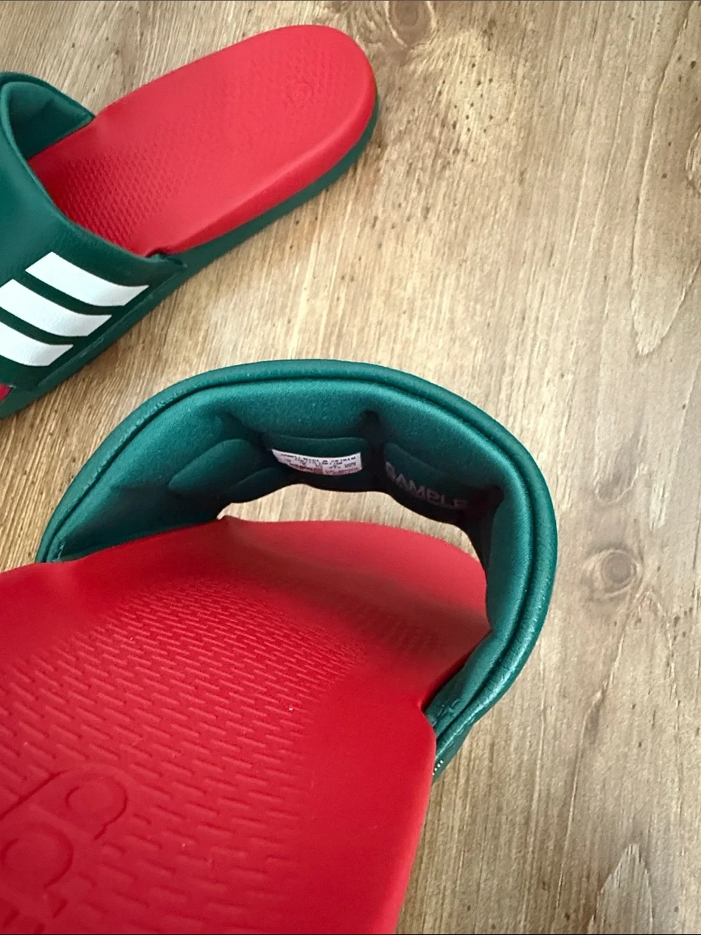 adidas Mens Adilette Comfort Mexico Slide Sandals